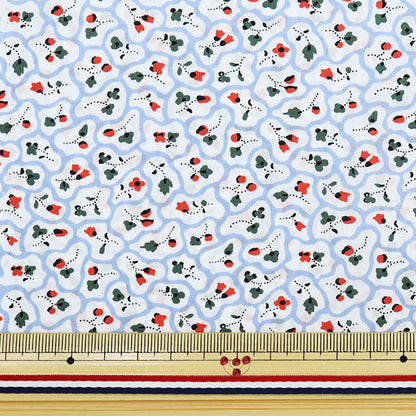 [From quantity 5] Fabric "Liberty Liberty Print Tana lawn Floral paving DC31448-A" Liberty Japan