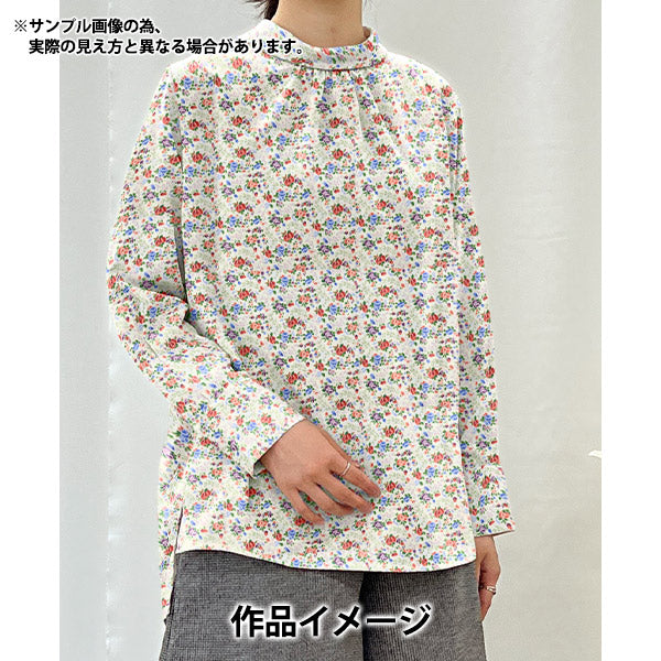 [From quantity 5] Fabric "Liberty Liberty Print Tana lawn Lizzy Rose DC31457-A" Liberty Japan