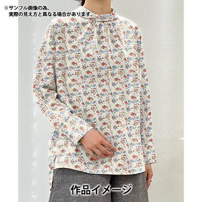[From quantity 5] Fabric "Liberty Liberty Print Tana lawn Lizzy Rose DC31457-A" Liberty Japan