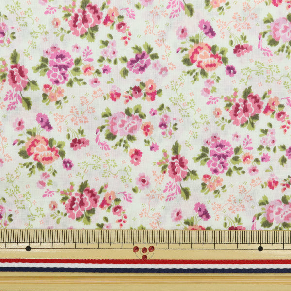 [From quantity 5] Fabric "Liberty Liberty Print Tana lawn Lizzy Rose DC31457-B" Liberty Japan