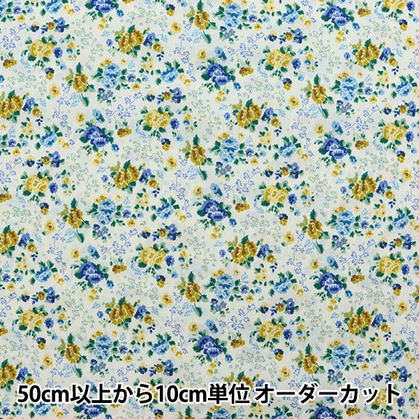 [From quantity 5] Fabric "Liberty Liberty Print Tana lawn Lizzy Rose DC31457-C" Liberty Japan