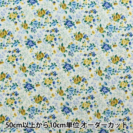 [From quantity 5] Fabric "Liberty Liberty Print Tana lawn Lizzy Rose DC31457-C" Liberty Japan