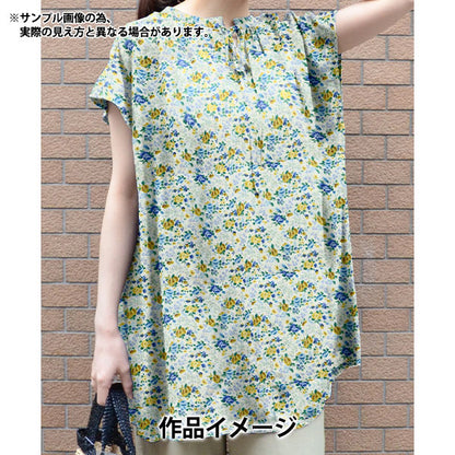 [From quantity 5] Fabric "Liberty Liberty Print Tana lawn Lizzy Rose DC31457-C" Liberty Japan