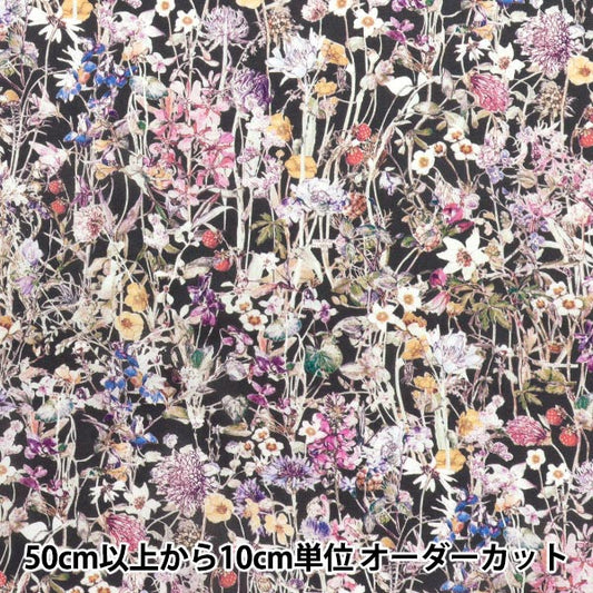 [数量从5开始] 织物 “自由织物” 塔纳草坪 野花3634251-VE" Liberty Japan