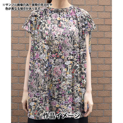[Quantity starting from 5] Fabric "Liberty Fabrics" Tana lawn Wild Flowers 3634251-VE" Liberty Japan
