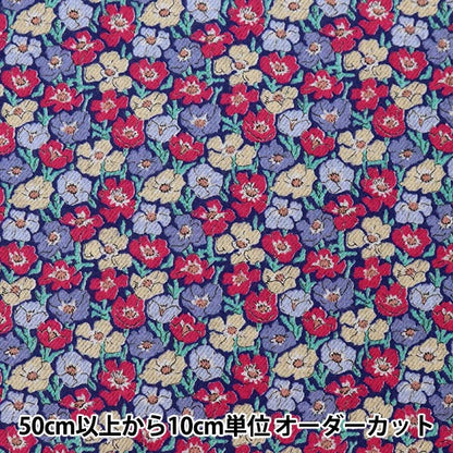 [From quantity 5] Fabric "Liberty Liberty Print Air Cotton Anemone 3334107-84A" Liberty Japan