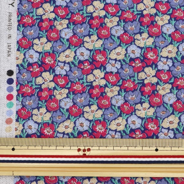 [From quantity 5] Fabric "Liberty Liberty Print Air Cotton Anemone 3334107-84A" Liberty Japan