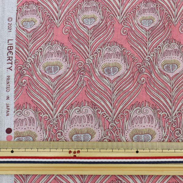 [From quantity 5] Fabric "Liberty Liberty Print Airy Kot Caesar 3637012-D" Liberty Japan