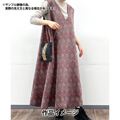 [From quantity 5] Fabric "Liberty Liberty Print Airy Kot Caesar 3637012-D" Liberty Japan