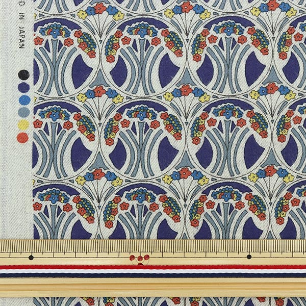 [From quantity 5] Fabric "Liberty Liberty Print Airicotto Mauberina 3637278-J21D" Liberty Japan