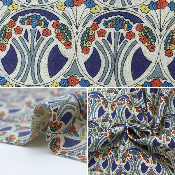 [From quantity 5] Fabric "Liberty Liberty Print Airicotto Mauberina 3637278-J21D" Liberty Japan