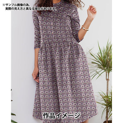 [來自數量5] 織物 "Liberty Liberty Print Airicotto Mauberina 3637278-J21E" Liberty Japan