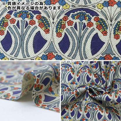 [From quantity 5] Fabric "Liberty Liberty Print Airicotto Mauberina 3637278-J21F" Liberty Japan