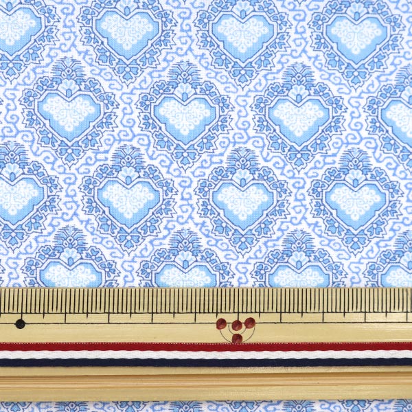 [From quantity 5] Fabric "Liberty Liberty Print Tana lawn King of Hearts 3632107-22ct" Liberty Japan