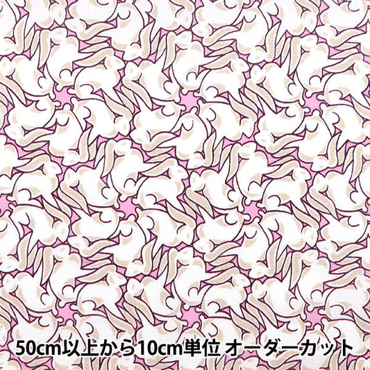 [From quantity 5] Fabric "Liberty Liberty Print Tana lawn Tumbling Tales 3632108-22BT" Liberty Japan