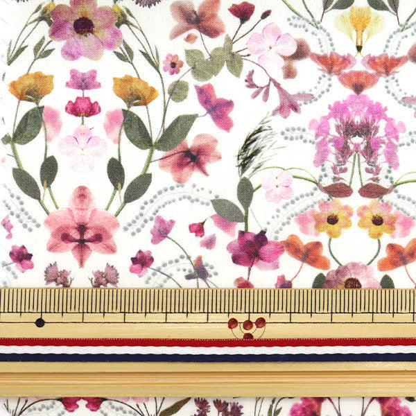 [From quantity 5] Fabric "Liberty Liberty Print Tana lawn Aurora 3632129-22BT" Liberty Japan