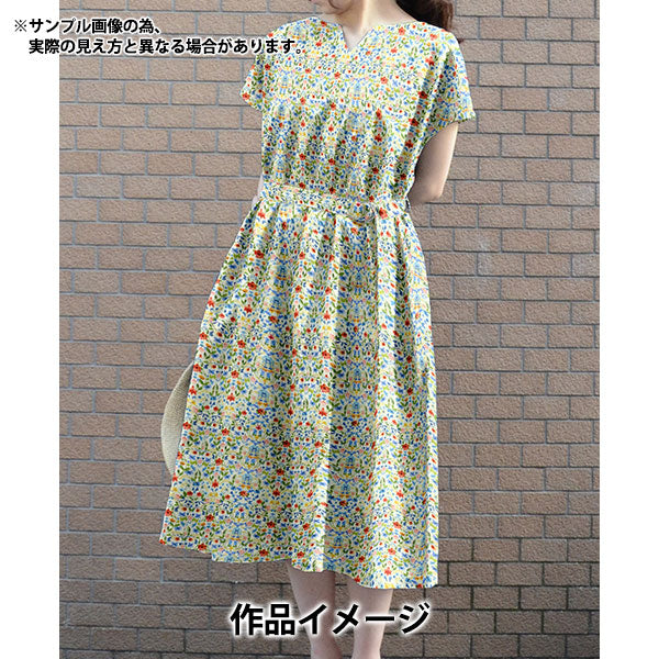[來自數量5] 織物 "自由自由印刷 塔納草坪 Aurora 3632129-SD22B" Liberty Japan