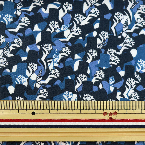 [From quantity 5] Fabric "Liberty Liberty Print Tana lawn Top Hats 3632139-22AT" Liberty Japan