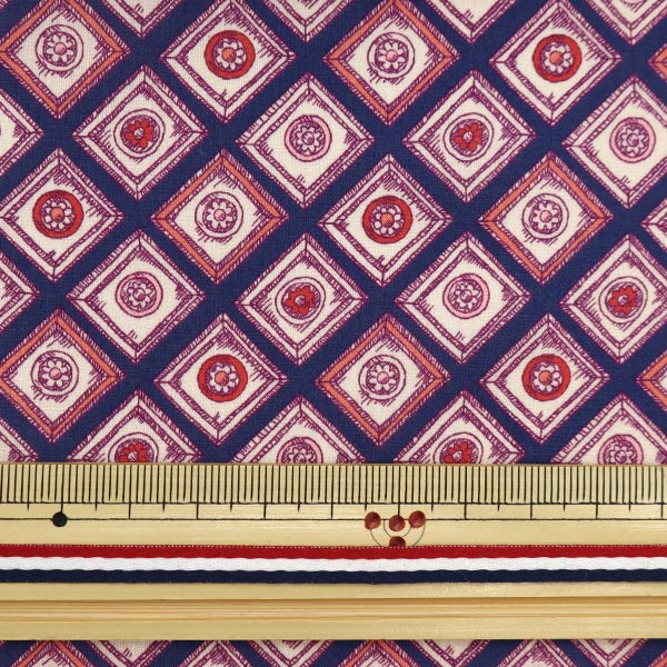 [From quantity 5] Fabric "Liberty Liberty Print Tana lawn Grand Circle 3632140-22AT" Liberty Japan