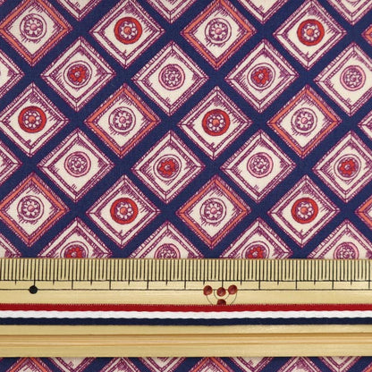 [From quantity 5] Fabric "Liberty Liberty Print Tana lawn Grand Circle 3632140-22AT" Liberty Japan