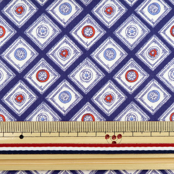 [From quantity 5] Fabric "Liberty Liberty Print Tana lawn Grand Circle 3632140-22BT" Liberty Japan
