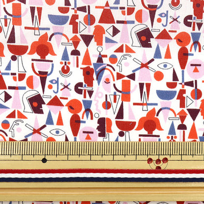 [From quantity 5] Fabric "Liberty Liberty Print Tana lawn Bauhaus Shomen 3632148-22AT" Liberty Japan