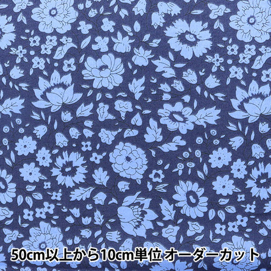 [来自数量5] 织物 "Liberty Liberty Print Sheraton球衣Danjo爵士海军2341122-J21B"