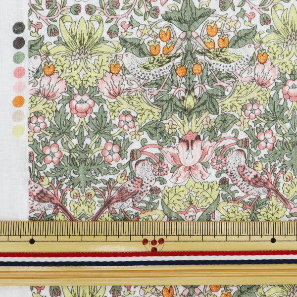 [From quantity 5] Fabric "Liberty Liberty Print Flanders Linen Strawberry Thief 36300129-X"