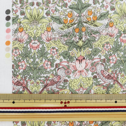 [From quantity 5] Fabric "Liberty Liberty Print Flanders Linen Strawberry Thief 36300129-X"
