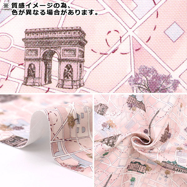 [From quantity 5] Fabric "Liberty Liberty Print No. 11 Canvas Lou de Paris DC30641-22B" Liberty Japan