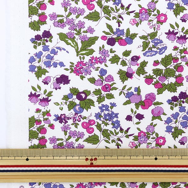 [From quantity 5] Fabric "Liberty Liberty Print No. 11 Canvas Nancy Ann 3286253-B" Liberty Japan