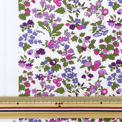 [From quantity 5] Fabric "Liberty Liberty Print No. 11 Canvas Nancy Ann 3286253-B" Liberty Japan