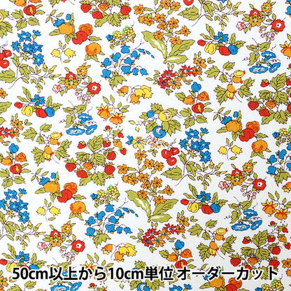 [From quantity 5] Fabric "Liberty Liberty Print No. 11 Canvas Nancy Ann 3286253-C" Liberty Japan