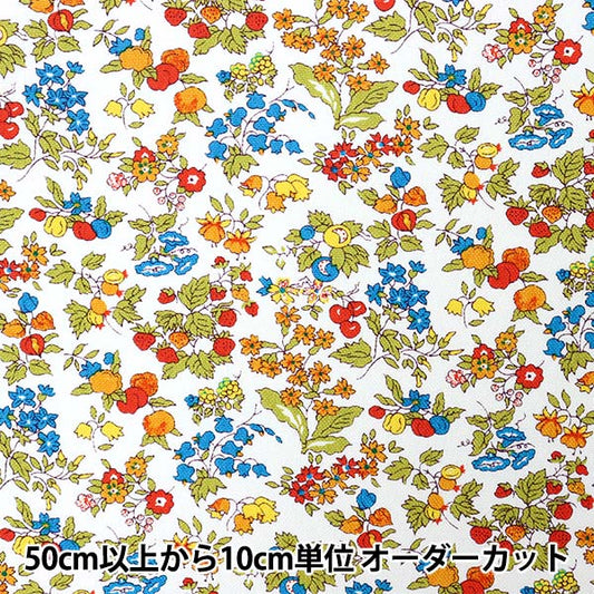 [From quantity 5] Fabric "Liberty Liberty Print No. 11 Canvas Nancy Ann 3286253-C" Liberty Japan