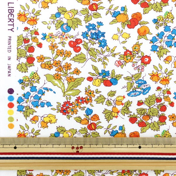 [From quantity 5] Fabric "Liberty Liberty Print No. 11 Canvas Nancy Ann 3286253-C" Liberty Japan