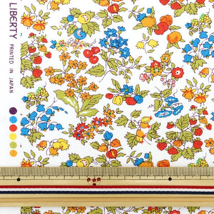 [From quantity 5] Fabric "Liberty Liberty Print No. 11 Canvas Nancy Ann 3286253-C" Liberty Japan