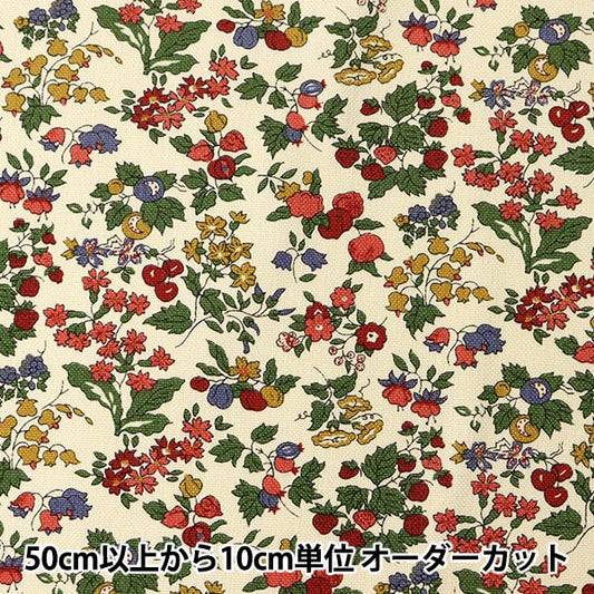 [From quantity 5] Fabric "Liberty Liberty Print No. 11 Canvas Nancy Ann 3286253-Y" Liberty Japan