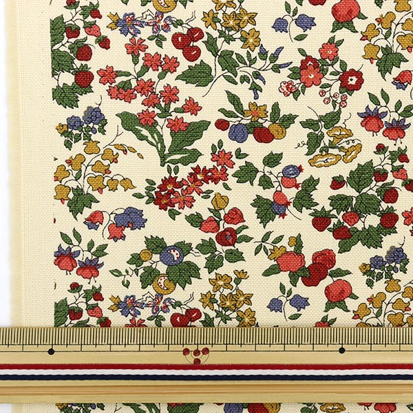 [From quantity 5] Fabric "Liberty Liberty Print No. 11 Canvas Nancy Ann 3286253-Y" Liberty Japan