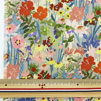 [From quantity 5] Fabric "Liberty Flora Love Collection Wild Flower Medu 3636422-D" Liberty Japan