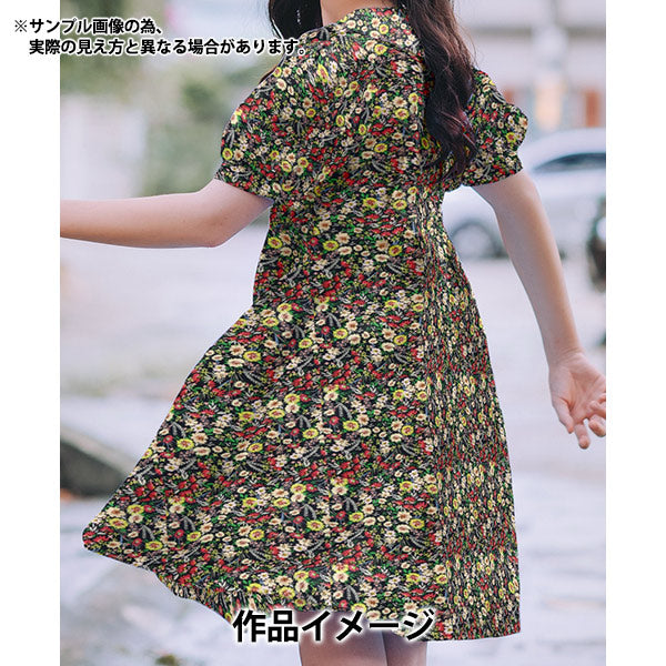 [From quantity 5] Fabric "Liberty Flora Love Collection Sofia Garden 3636424-A" Liberty Japan