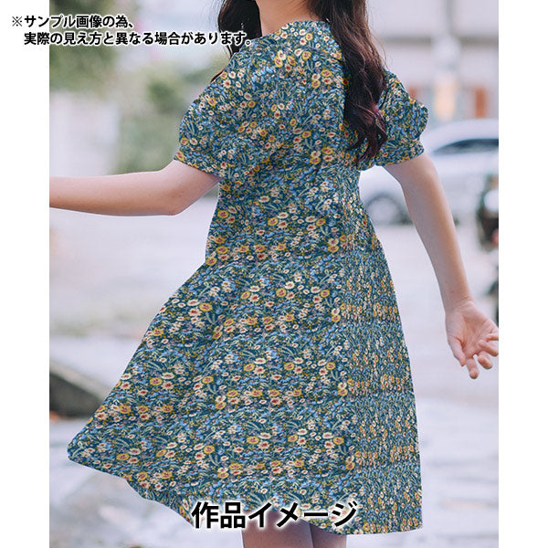 [From quantity 5] Fabric "Liberty Flora Love Collection Sofia Garden 3636424-D" Liberty Japan