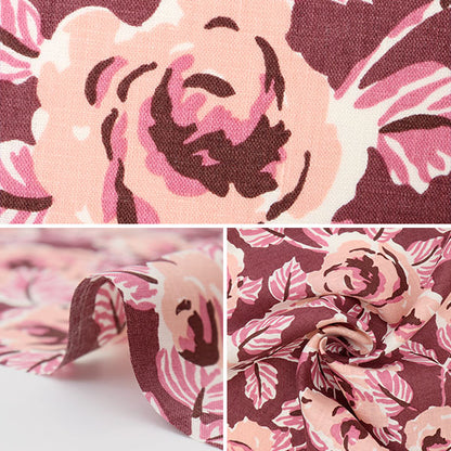 [From quantity 5] Fabric "Liberty Liberty Print Flanders Linen Ella Rose 2011201-CD21A" Liberty Japan