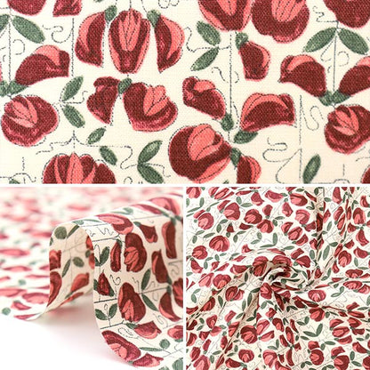 [From quantity 5] Fabric "Liberty Liberty Print Flanders Linen Wisteria Trellis DC29103-J16B" Liberty Japan