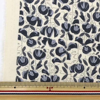 [From quantity 5] Fabric "Liberty Liberty Print Flanders Linen Wisteria Trellis DC29103-J22B" Liberty Japan