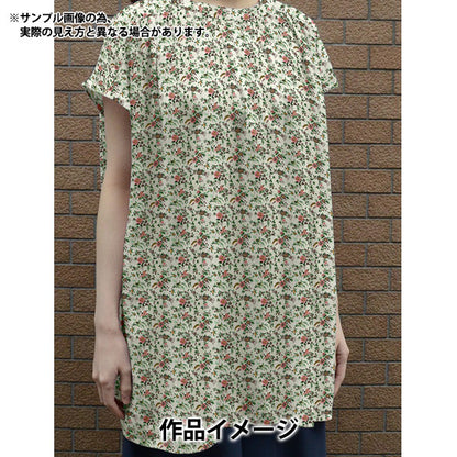 [来自数量5] 织物 "Liberty Liberty Print Flanders Linen Floribanda 3637073-A" 日本自由