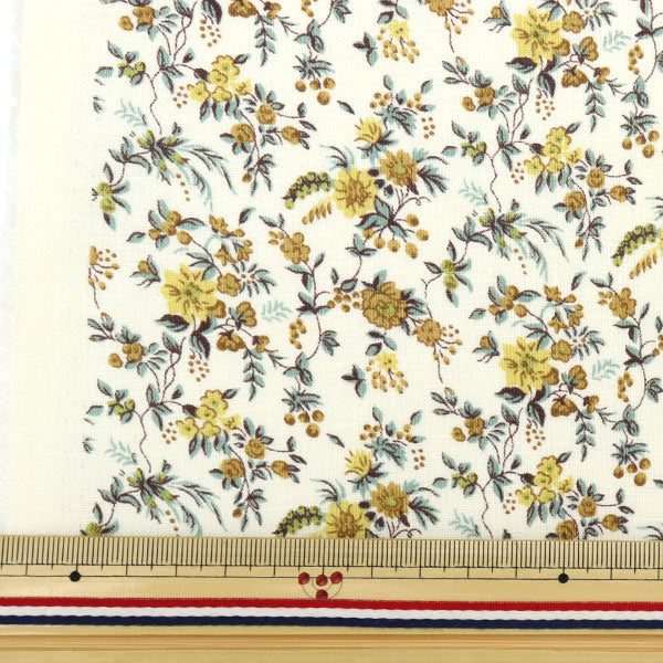 [来自数量5] 织物 "Liberty Liberty Print Flanders Linen Floribanda 3637073-X" 日本自由