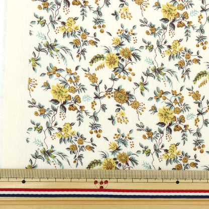 [来自数量5] 织物 "Liberty Liberty Print Flanders Linen Floribanda 3637073-X" 日本自由