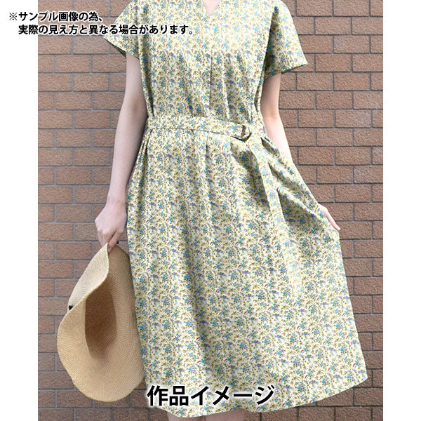[来自数量5] 织物 "Liberty Liberty Print Flanders Linen Floribanda 3637073-Z" 日本自由