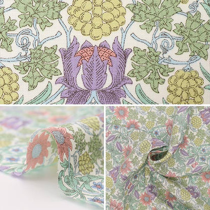 [From quantity 5] Fabric "Liberty Liberty Print Flanders Linen Sebaton 3639157-J22B" Liberty Japan