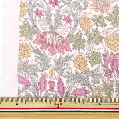 [From quantity 5] Fabric "Liberty Liberty Print Flanders Linen Sebaton 3639157-J22C" Liberty Japan